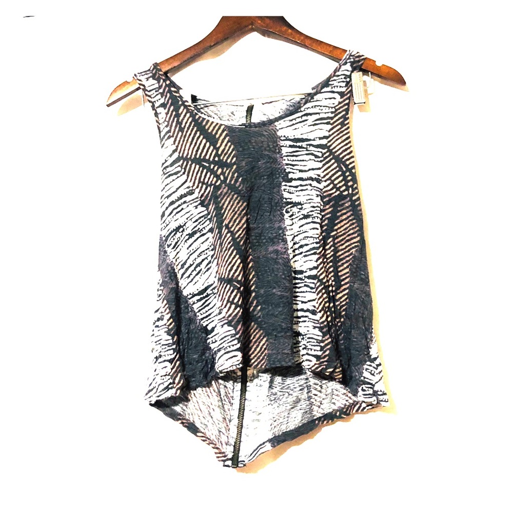 Silence + Noise Animal Print Tank